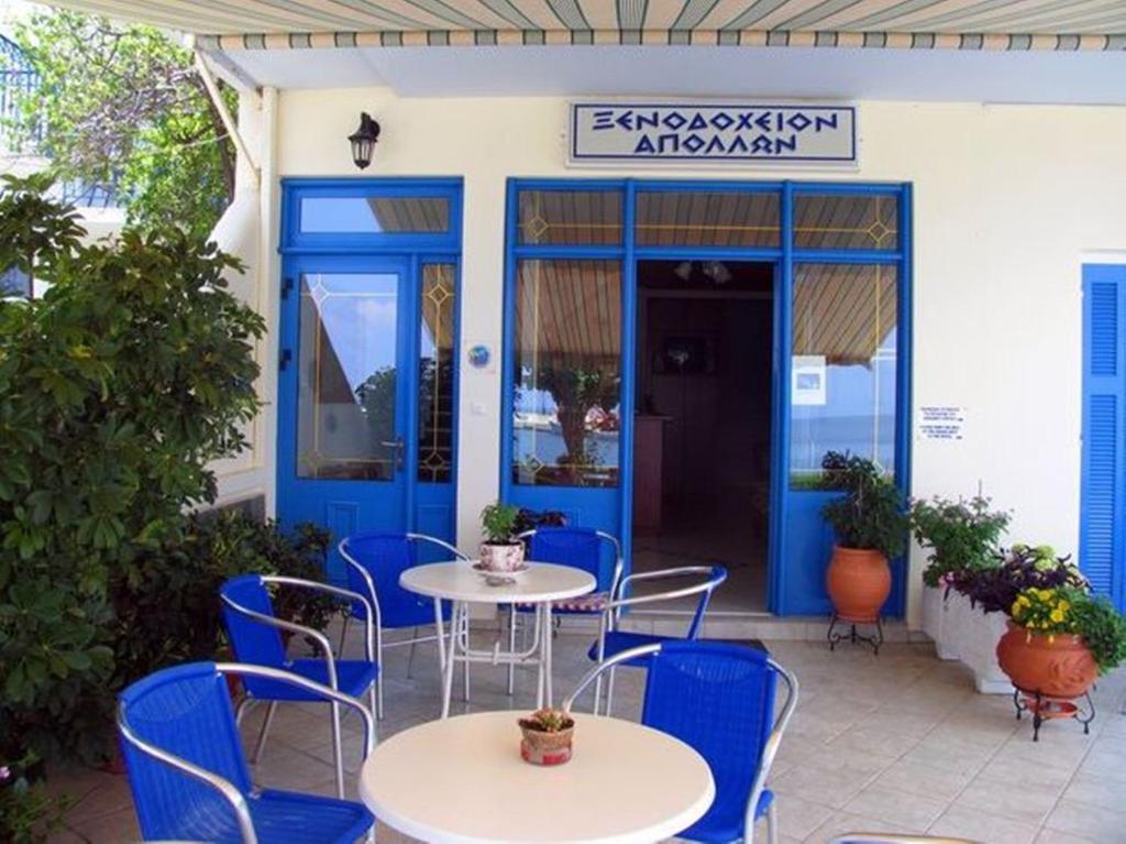 Apollon Hotel Tirós Eksteriør billede